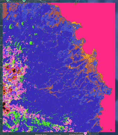 Unsupervised sentinel-2 imagery Classification